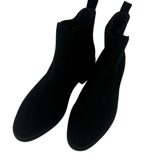 Rothy's The Lug Boot Merino Wool Lightweight Onyx Black Size W9.5 NWOB - Picture 9 of 11